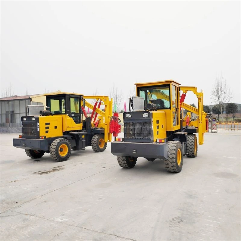 Spiral Pile Machine